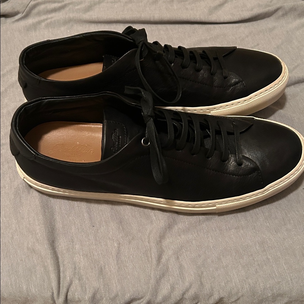 Good Man Brand EDGE black leather shoes size 12 EUC in box only worn 3 times - Picture 3 of 10